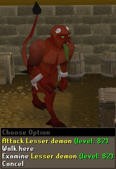 Lesser demon